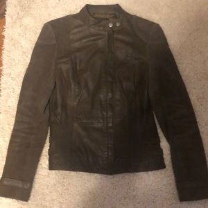 French Connection Leather/Suede Jacket